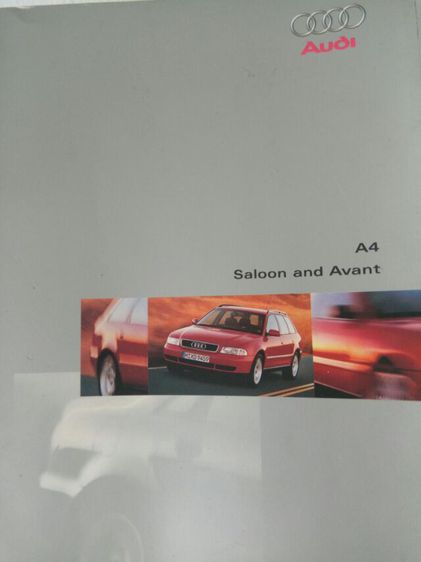 แค็ตตาล็อค Audi A4 B5 Saloon and Avant สำหรับคนชอบสะสมหรือแฟน Audi ตัวจริง รูปที่ 2