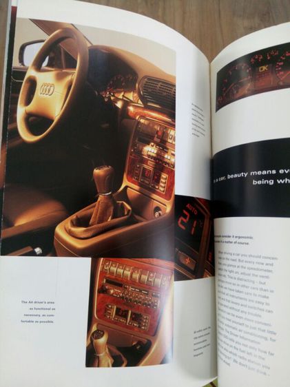 แค็ตตาล็อค Audi A4 B5 Saloon and Avant สำหรับคนชอบสะสมหรือแฟน Audi ตัวจริง รูปที่ 11