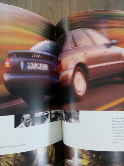 แค็ตตาล็อค Audi A4 B5 Saloon and Avant สำหรับคนชอบสะสมหรือแฟน Audi ตัวจริง รูปที่ 4