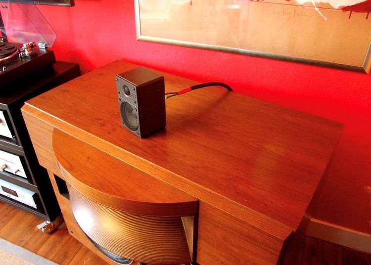 ลำโพงวางหิ้งหายากอีกตัว Pioneer CS-X3 ตู้อลู 3.6 กก Miniature Three Way Infinite Baffle Speaker Systemเสียงดีมากๆนำเข้าJapanแท้ รูปที่ 2