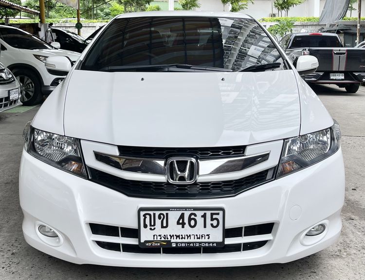Honda City 2011 1.5 Sv i-VTEC Sedan เบนซิน ไม่ติดแก๊ส เกียร์อัตโนมัติ ขาว