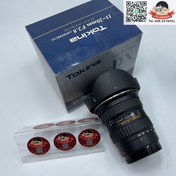 Tokina AT-X 11-20 F2.8 PRO DX เมาส์ Canon
