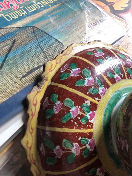 จานเชิงดินอยุธยาโบราณ รูปที่ 3