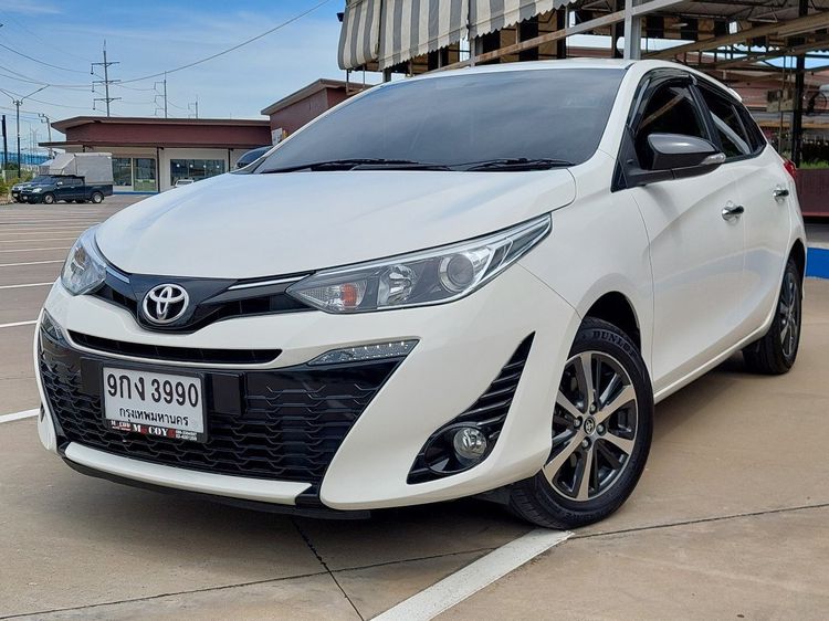 Toyota Yaris 2019 1.2 G Sedan เบนซิน เกียร์อัตโนมัติ ขาว
