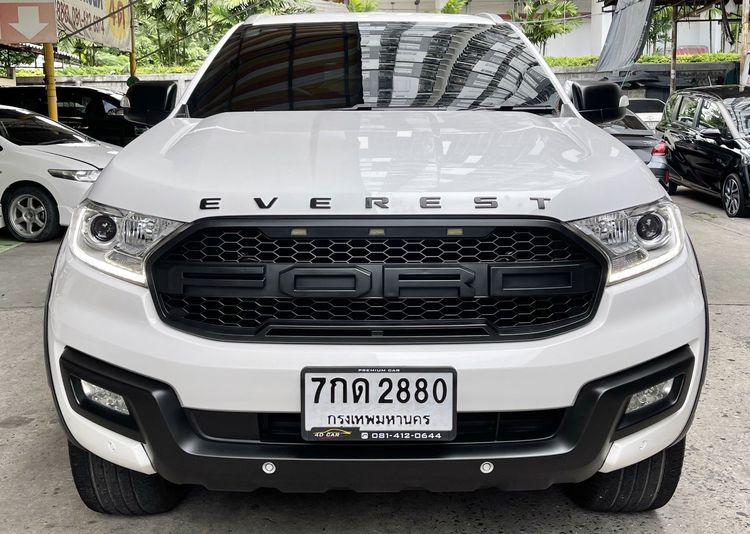 Ford Everest 2018 2.2 Titanium Plus Utility-car ดีเซล เกียร์อัตโนมัติ ขาว