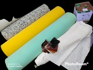 ฟองน้ำอัด ตัดตามสั่งได้ทุกชนาดทุกแบบ 0813735190  PATTAYA   RAYONK   BKK      เบาะรองนั่งโซฟาเบาะสมาธิ อาสนะ เบาะบุผนัง รูปที่ 4