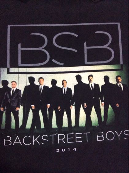 เสื้อวง Backstreetboy T Shirt Tour 2014 รูปที่ 4