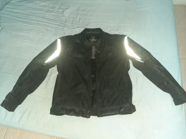 เสื้อหนังแท้ harlay davidson มือสอง รูปที่ 4