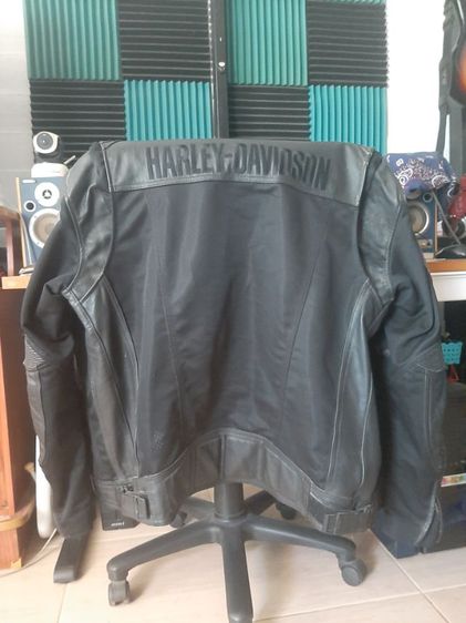 เสื้อหนังแท้ harlay davidson มือสอง รูปที่ 2