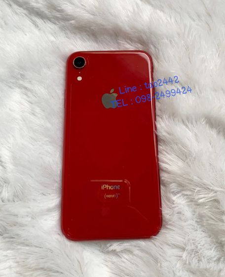 Iphone XR 128GB สีแดงยกกล่อง เครื่องสวย แบตดีมาก ระบบปกติ เครื่องศูนย์ รูปที่ 3