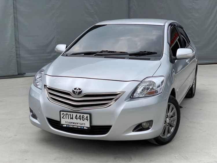 Toyota Vios 2013 1.5 G Sedan เบนซิน ไม่ติดแก๊ส เกียร์อัตโนมัติ เทา