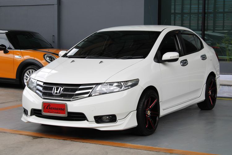 Honda City 2012 1.5 Sv i-VTEC Sedan เบนซิน ไม่ติดแก๊ส เกียร์อัตโนมัติ ขาว