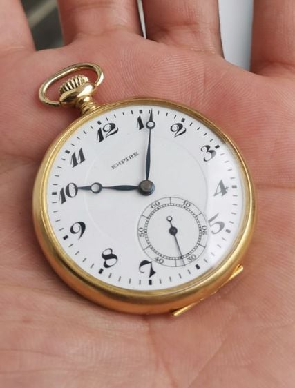 Seiko Empire 18k Solid Gold Pocket Watch สวยมากราคาดีๆครับ
