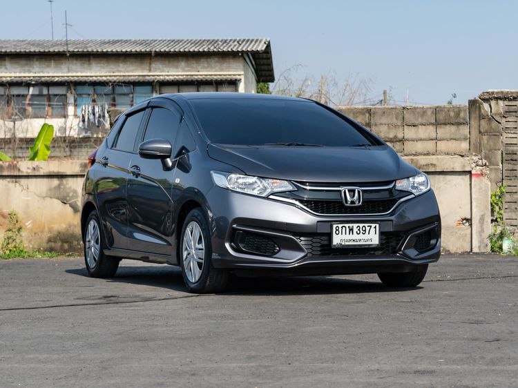Honda Jazz 2019 1.5 S Utility-car เบนซิน ไม่ติดแก๊ส เกียร์อัตโนมัติ เทา