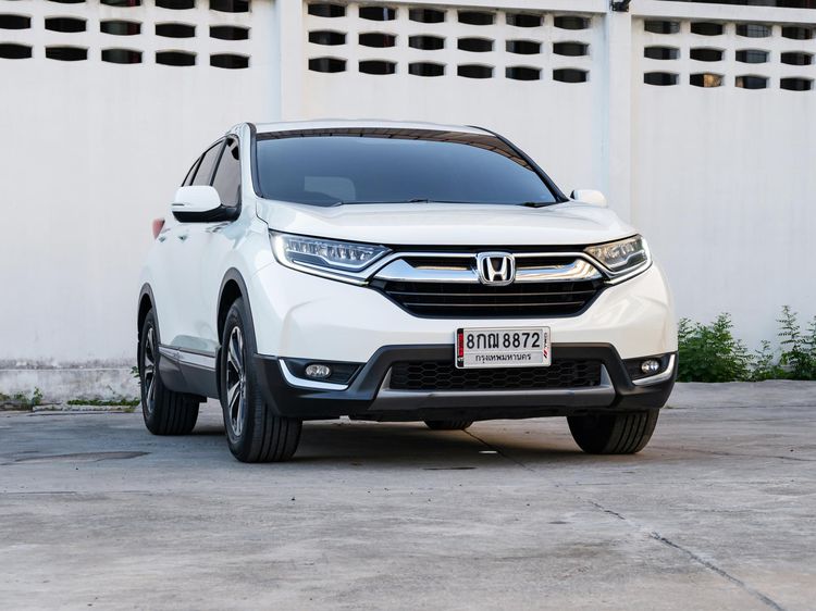 Honda CR-V 2018 2.4 S Utility-car เบนซิน ไม่ติดแก๊ส เกียร์อัตโนมัติ ขาว