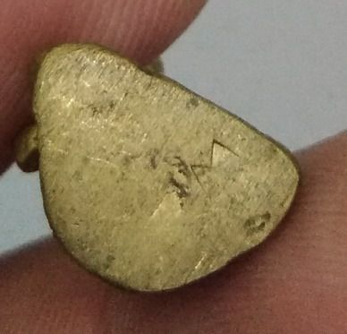 75309-รูปหล่อหลวงพ่อเขียน ธัมมรักขิโตออกวัดทุ่งเรไร จ.เพชรบูรณ์ ปี2536เนื้อทองเหลืองเก่า รูปที่ 4