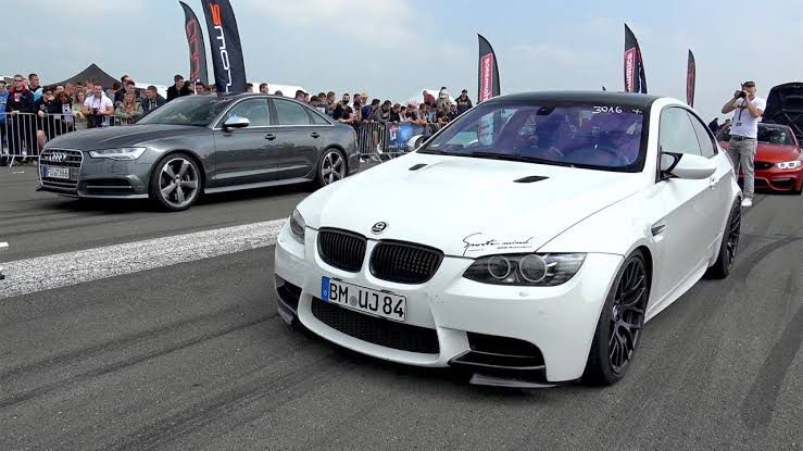 ชุดแต่ง ลิ้นกันชนหน้า BMW สำหรับกันชน M3 M Sport ใส่ E90 E92 E93 สีดำ , ลิ้นกันชนหน้า E90 LCi Kevlar รูปที่ 11