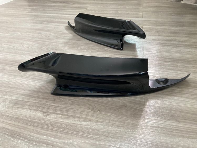 ชุดแต่ง ลิ้นกันชนหน้า BMW สำหรับกันชน M3 M Sport ใส่ E90 E92 E93 สีดำ , ลิ้นกันชนหน้า E90 LCi Kevlar รูปที่ 8