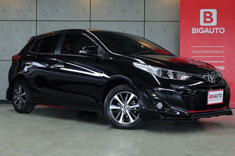 Toyota Yaris 2020 1.2 High Sedan เบนซิน ไม่ติดแก๊ส เกียร์อัตโนมัติ ดำ