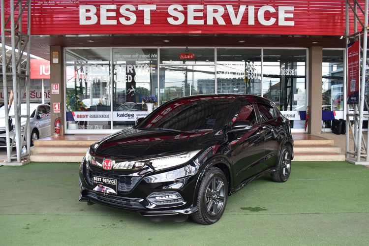 Honda HR-V 2018 1.8 RS Utility-car เบนซิน ไม่ติดแก๊ส เกียร์อัตโนมัติ ดำ