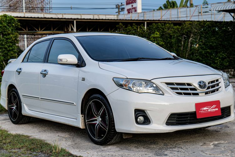 Toyota Altis 2012 1.6 G Sedan เบนซิน ไม่ติดแก๊ส เกียร์อัตโนมัติ ขาว