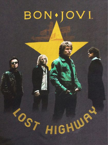 เสื้อวง Bon Jovi T Shirt Tour 2007 รูปที่ 4