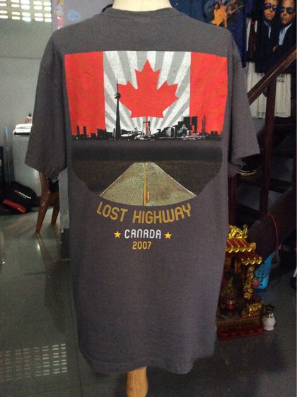 เสื้อวง Bon Jovi T Shirt Tour 2007 รูปที่ 2