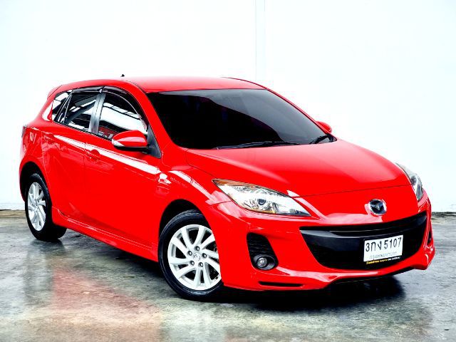 Mazda Mazda3 2014 1.6 Spirit Sports Sedan เบนซิน ไม่ติดแก๊ส เกียร์อัตโนมัติ แดง