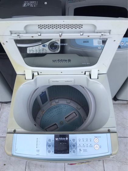 ขายเครื่องซักผ้ามือสองยี่ห้อซัมซุงขนาด 10 กิโลราคาทุถูกสภาพสวยพร้อมใช้งาน 2990 บาทรับประกันหลังการขายเจ็ดเดือนค่ะ รูปที่ 8
