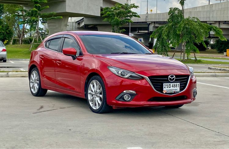 Mazda Mazda3 2014 2.0 S Sports Sedan เบนซิน ไม่ติดแก๊ส เกียร์อัตโนมัติ แดง