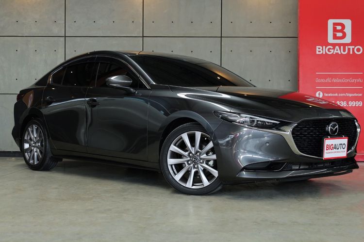 Mazda Mazda3 2021 2.0 SP Sedan เบนซิน ไม่ติดแก๊ส เกียร์อัตโนมัติ เทา