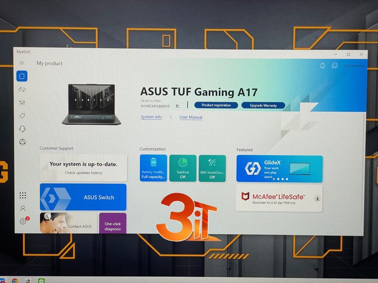 Asus TUF Gaming A17 FA706IC-HX001T 📍สภาพสวย✅ไม่มีรอยตำหนิ รูปที่ 8