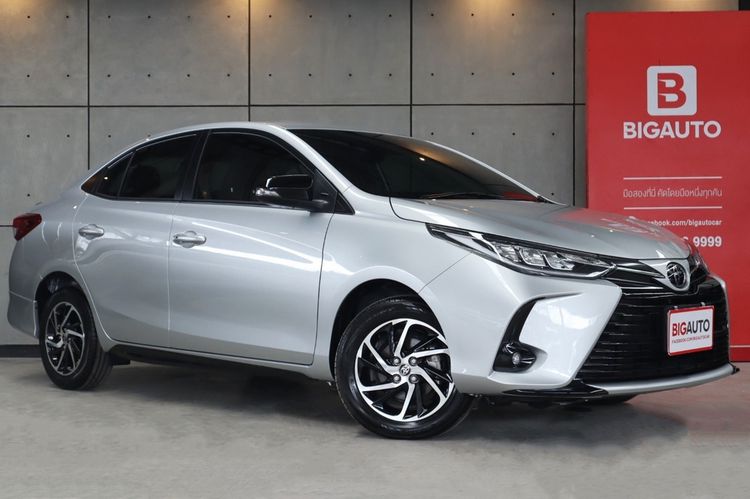 Toyota Yaris ATIV 2020 1.2 Sport Premium Sedan เบนซิน ไม่ติดแก๊ส เกียร์อัตโนมัติ บรอนซ์เงิน