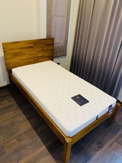 เตียงไม้สักทอง 3.5 ฟุต อุดมเฟอร์นิเจอร์   รูปที่ 2