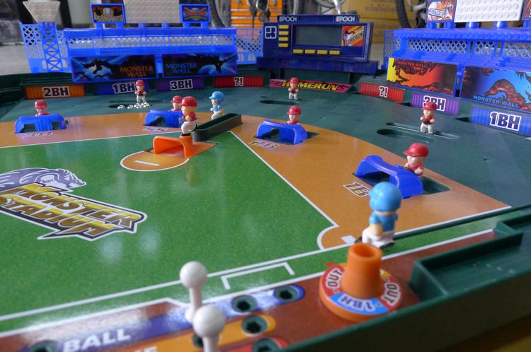 เกมกระดาน เบสบอล EPOCH  3D Ace baseball game รูปที่ 3