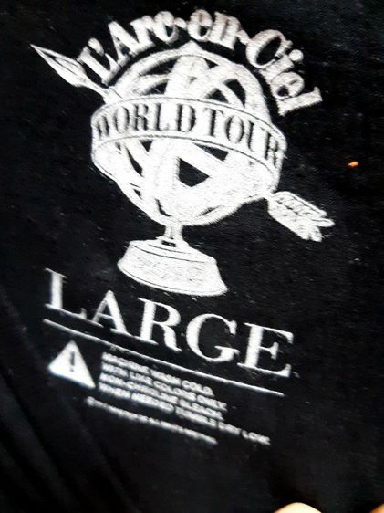 เสื้อทัวร์ปี 2012 วง ลาร์ค ออง เซียล ของแท้ ซื้อที่บู๊ทมาเล่นคอนเลย รูปที่ 4