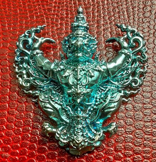 พญาครุฑ สีน้ำเงิน ครูบาอริยชาติ วัดแสงแก้วโพธิญาณ เชียงราย สวยงามมาก รูปที่ 8