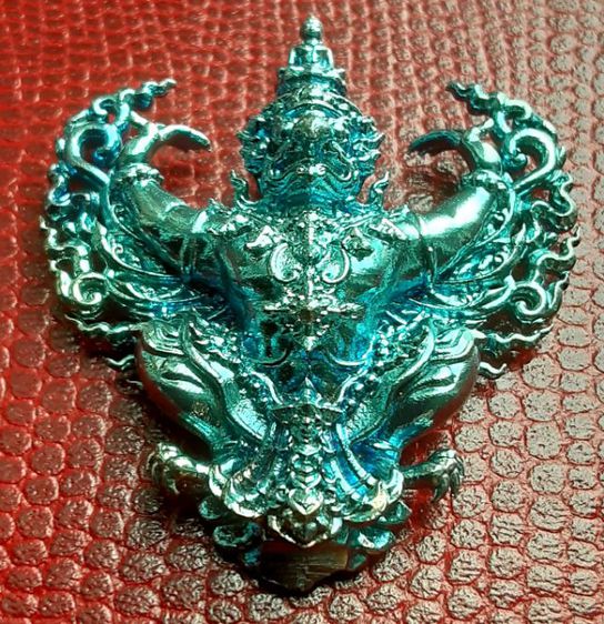 พญาครุฑ สีน้ำเงิน ครูบาอริยชาติ วัดแสงแก้วโพธิญาณ เชียงราย สวยงามมาก รูปที่ 9