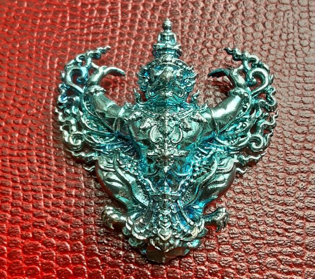 พญาครุฑ สีน้ำเงิน ครูบาอริยชาติ วัดแสงแก้วโพธิญาณ เชียงราย สวยงามมาก รูปที่ 11