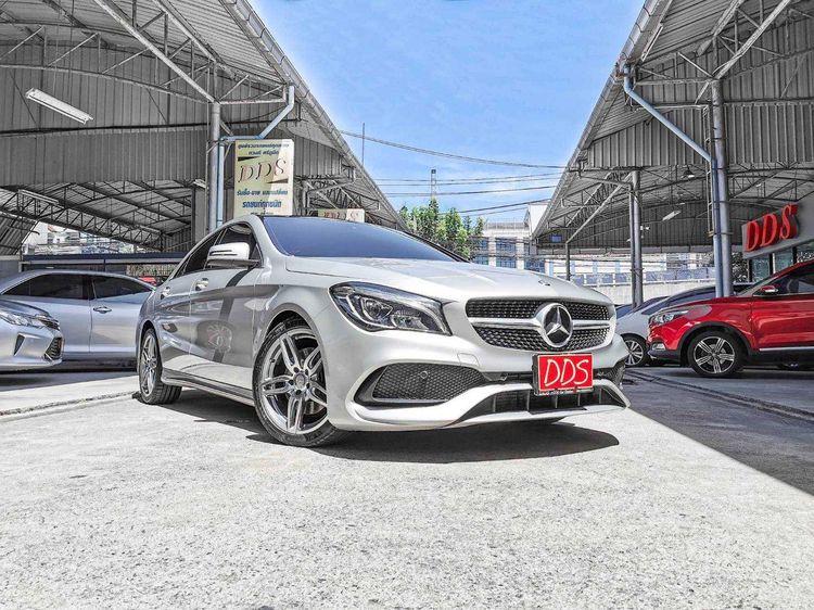 Mercedes-Benz CLA-Class 2017 CLA250 AMG Sedan เบนซิน ไม่ติดแก๊ส เกียร์อัตโนมัติ บรอนซ์เงิน