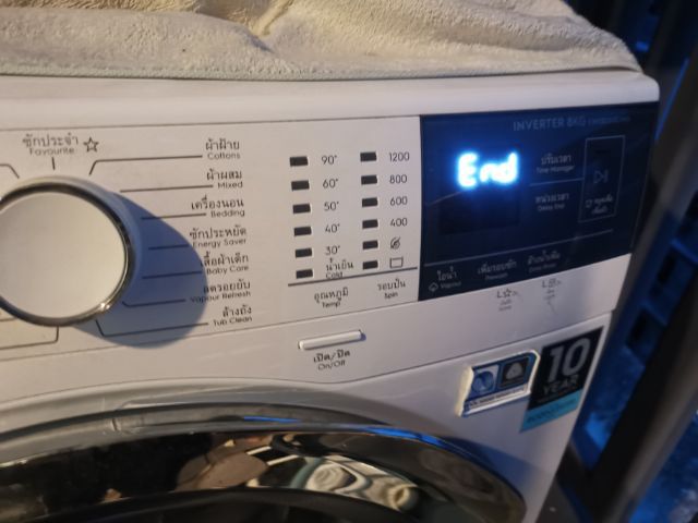 เครื่องซักผ้าฝาหน้า 8kg electrolux  รูปที่ 4
