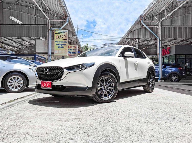 Mazda CX-30 2020 2.0 C Utility-car เบนซิน ไม่ติดแก๊ส เกียร์อัตโนมัติ ขาว