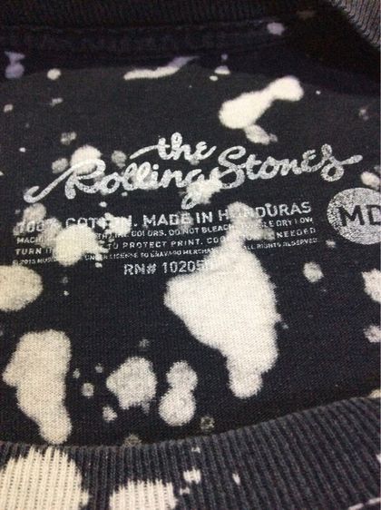 เสื้อวง The Rolling Stones T Shirt 2013 รูปที่ 3