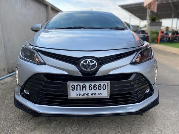 Toyota Vios 2019 1.5 High Sedan เบนซิน ไม่ติดแก๊ส เกียร์อัตโนมัติ เทา