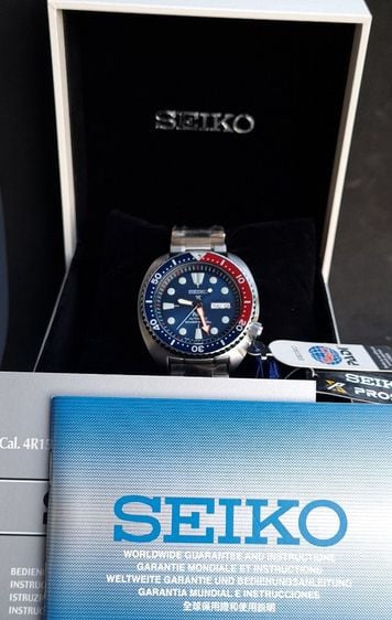 เงิน นาฬิกาสปอร์ทดำน้ำ 200เมตร SEIKO เต่า PADI "Special Edition" ref.SRPA21J1 ของใหม่ไม่ผ่านการใช้