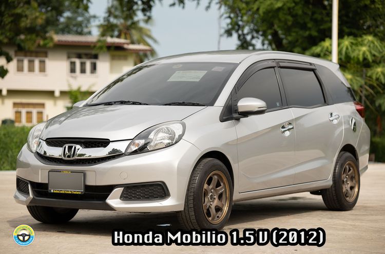 Honda Mobilio 2015 1.5 V Sedan เบนซิน ไม่ติดแก๊ส เกียร์อัตโนมัติ เทา
