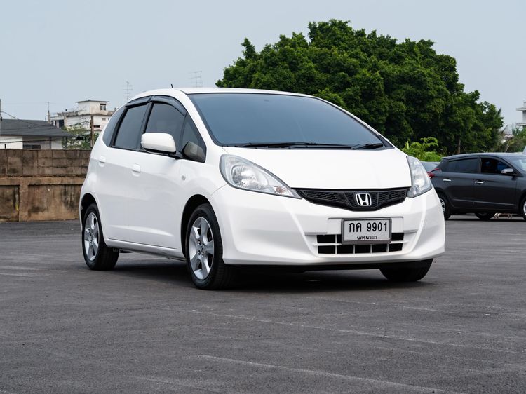 Honda Jazz 2013 1.5 S Utility-car เบนซิน ไม่ติดแก๊ส เกียร์อัตโนมัติ ขาว