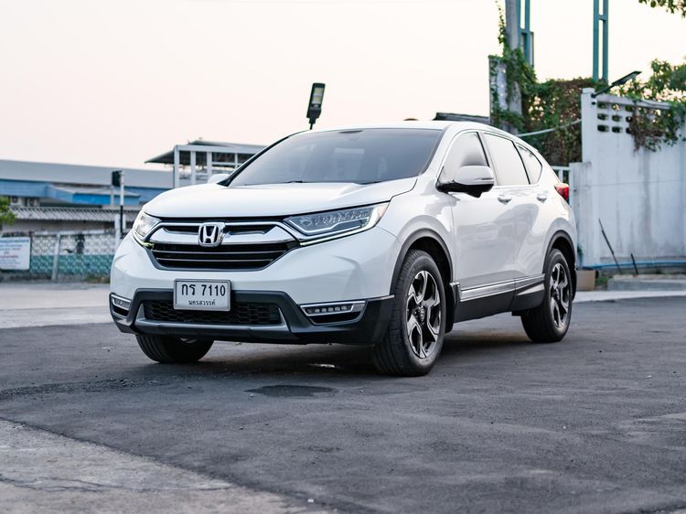 Honda CR-V 2017 1.6 DT EL 4WD Utility-car เบนซิน ไม่ติดแก๊ส เกียร์อัตโนมัติ ขาว