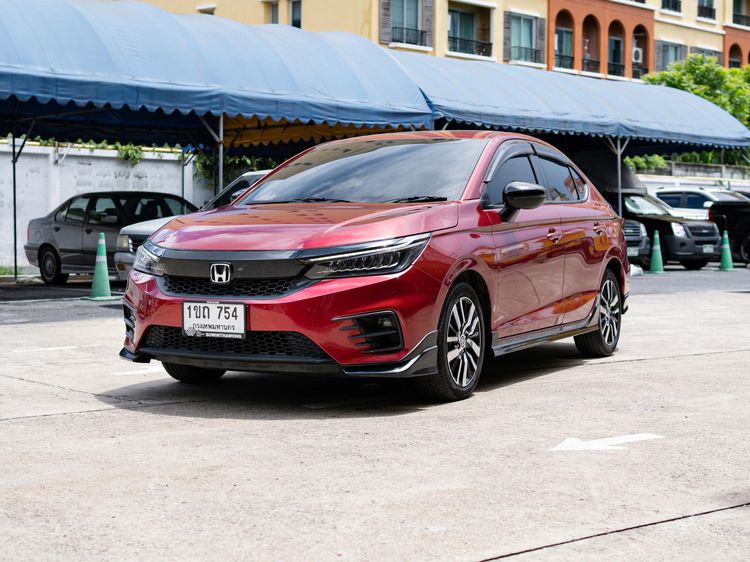 Honda City 2020 1.0 RS Sedan เบนซิน ไม่ติดแก๊ส เกียร์อัตโนมัติ แดง