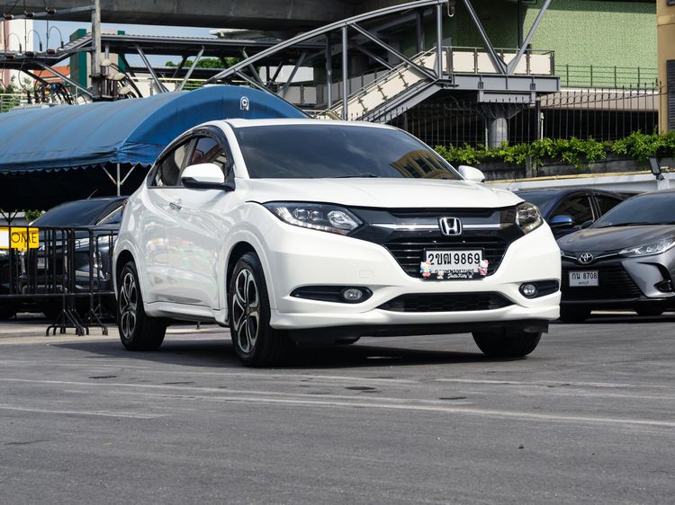 Honda HR-V 2017 1.8 E Limited Utility-car เบนซิน ไม่ติดแก๊ส เกียร์อัตโนมัติ ขาว